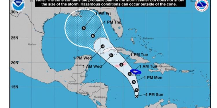 INDOMET alerta sobre inminente actividad ciclónica en el Caribe y el Atlántico