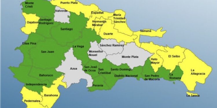 ¡Última Noticia! Alertas climáticas en 26 provincias por tormenta 18 en RD