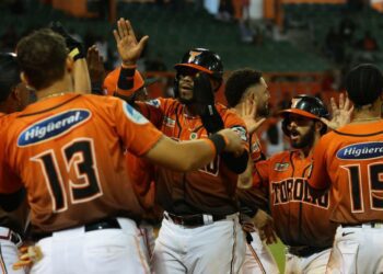 Toros del Este derrotan 3-2 a los Leones del Escogido en La Romana