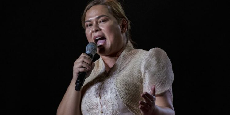 Vicepresidenta filipina amenaza con venganza mortal contra el presidente