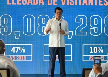 RD recibe más de 9 millones de visitantes hasta el mes de octubre