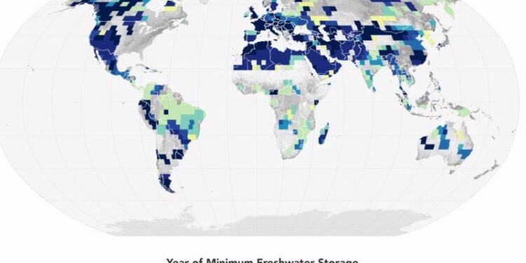 El planeta enfrenta crisis de agua dulce alarmante y podría ser irreversible
