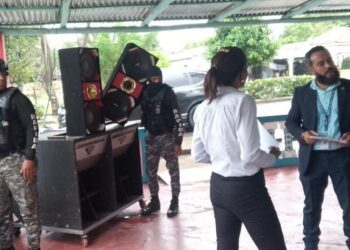 Operativos policiales contra delincuencia y contaminación sonora