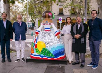 “Quisqueya la bella” conquista el arte urbano en Madrid