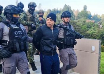 Capturan en Colombia a Erick Mosquea, alias “El Hombre”, líder de la red Falcón
