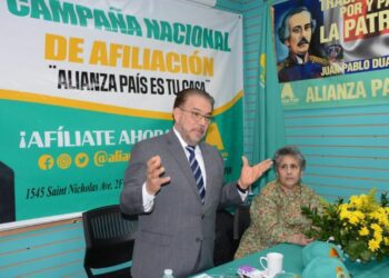 Moreno en NY: defiende la pasada alianza electoral con el PRM 