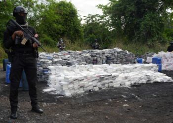 Miriam Germán lidera la incineración de casi 10 toneladas de cocaína
