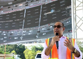 Avanzan trabajos en la autopista Duarte para mejorar seguridad