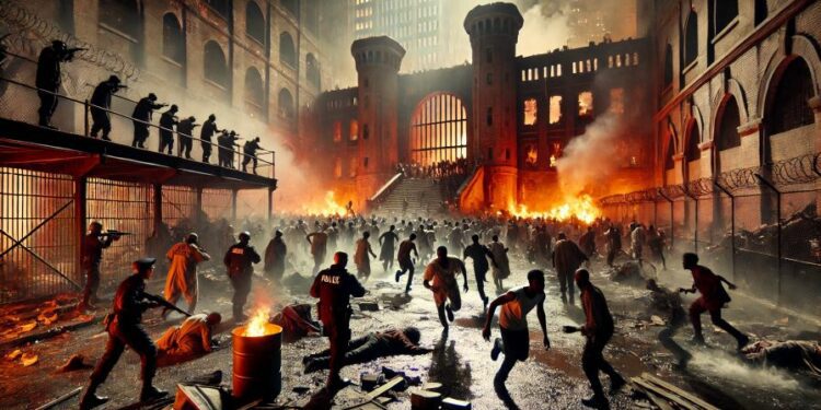 Prisión colapsa en Mozambique: Más de 30 muertos y 1.500 fugados