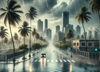 Indomet coloca 21 provincias bajo alerta por lluvias intensas