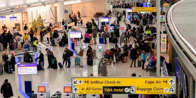 El clima le juega una mala pasada a millones de viajeros en EEUU