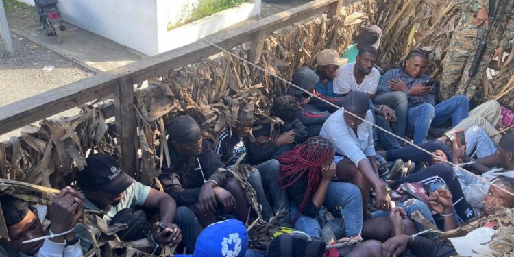 Ejército de RD detiene a 24 haitianos indocumentados en Santiago