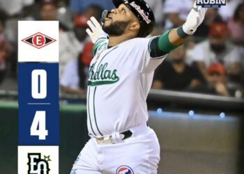 Estrellas Orientales vencen 4-0 a Leones del Escogido en el Todos Contra Todos