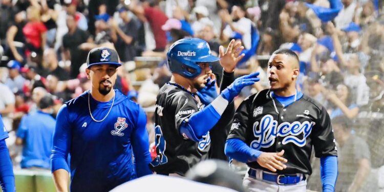 Licey vence a Escogido 5-4 y afianza primer lugar