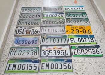 DIGESETT retiene 38 vehículos con placas extranjeras vencidas en 2024