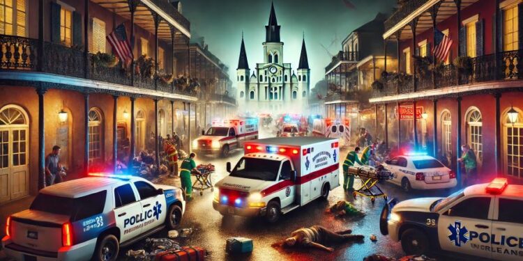 Atropello masivo en Nueva Orleans: 10 muertos y 30 heridos