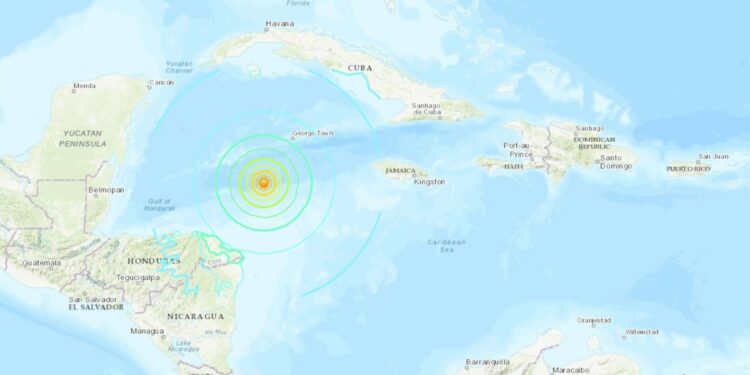 INDOMET cancela aviso de tsunami por terremoto en el Caribe