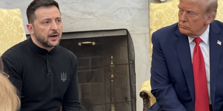 Tensión en la Casa Blanca: Trump y Zelensky en un tenso debate sobre la guerra en Ucrania