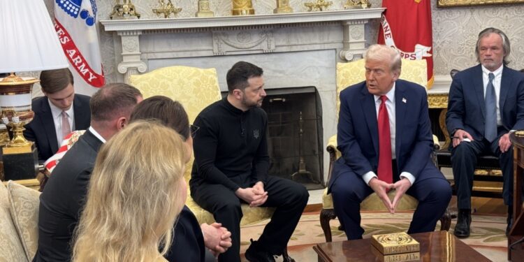 Tensión en la Casa Blanca: Trump y Zelensky en un tenso debate sobre la guerra en Ucrania