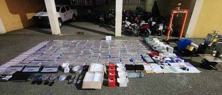 DNCD y MP desmantelan red de narcotráfico en Santiago