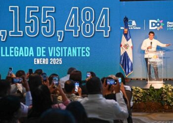 RD logra más de 1.1 millones visitantes en enero: rompiendo récord