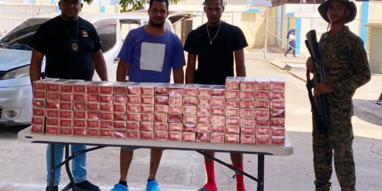 Ejército confisca 1,130 cajetillas de cigarrillos de contrabando en Dajabón