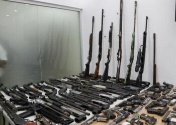 Fiscalía Hermanas Mirabal entrega al MIP 180 armas decomisadas 