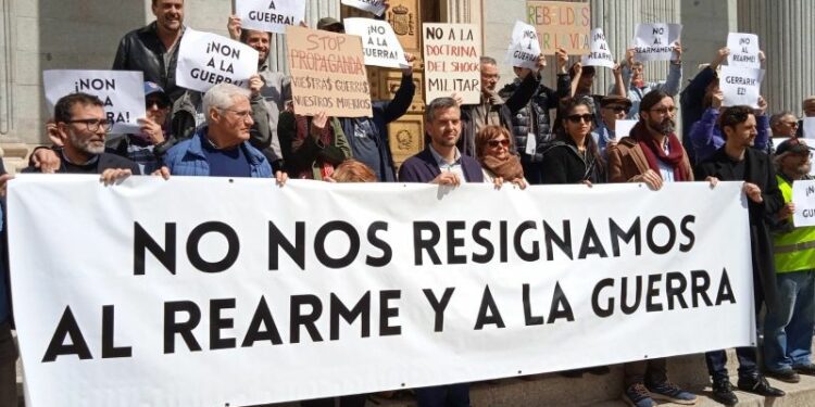 Artistas y colectivos rechazan el rearme europeo por la paz