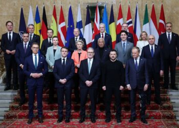 Líderes europeos forjan coalición para garantizar la paz en Ucrania