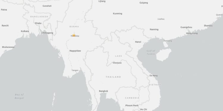 Terremoto de 7,7 sacude Birmania: alerta en Tailandia y China  