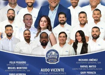 Licey anuncia su staff con asesores y scouts de Grandes Ligas