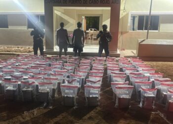 Golpe certero al narcotráfico: incautan  548 paquetes en Pedernales