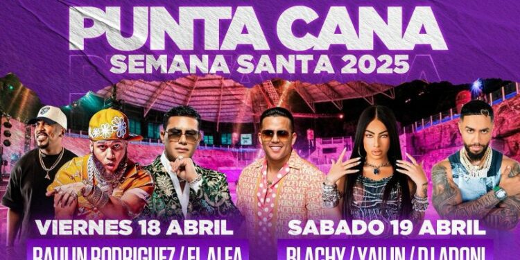 El Alfa, Raulín y Yailín encabezan concierto en Imagine Punta Cana