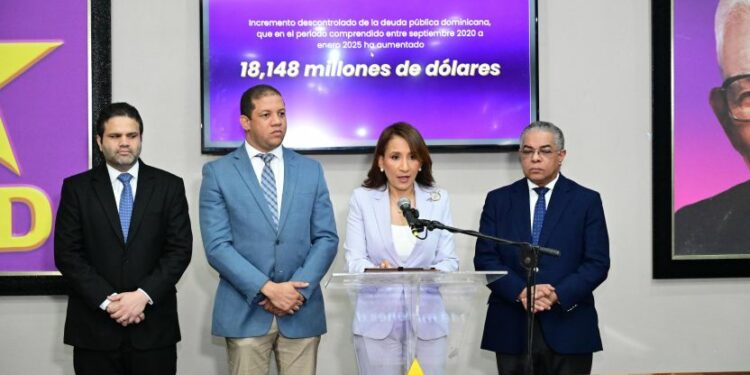 PLD alerta sobre aumento descontrolado de deuda pública en RD