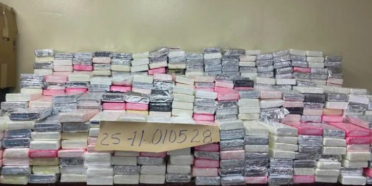 Alijo de cocaína en La Altagracia pesó más de una tonelada