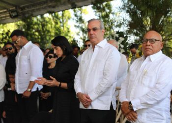 Presidente Abinader despide a la gobernadora Nelsy Cruz en Montecristi