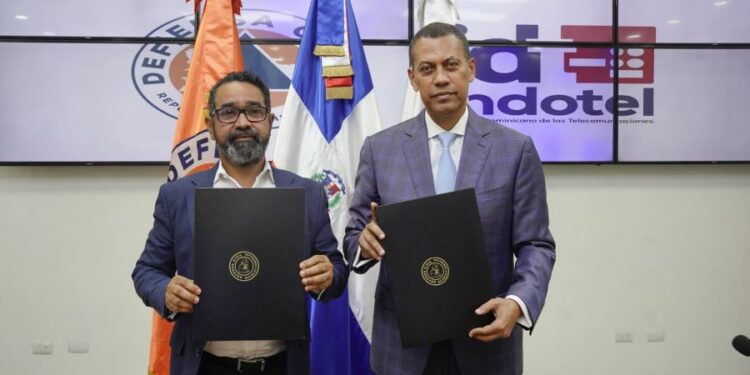 INDOTEL y Defensa Civil se alian para respuesta ante desastres en tiempo real