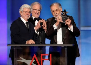 Francis Ford Coppola recibe homenaje de George Lucas y Steven Spielberg