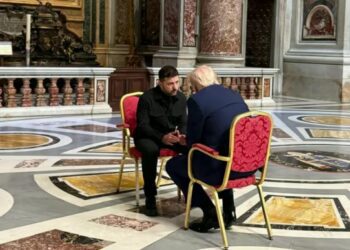 Trump y Zelenski se reúnen en Roma tras meses de tensión