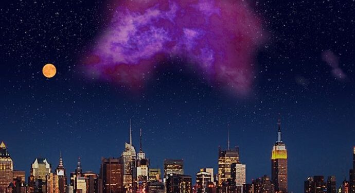 Descubren inmensa nube de hidrógeno cerca de la Tierra