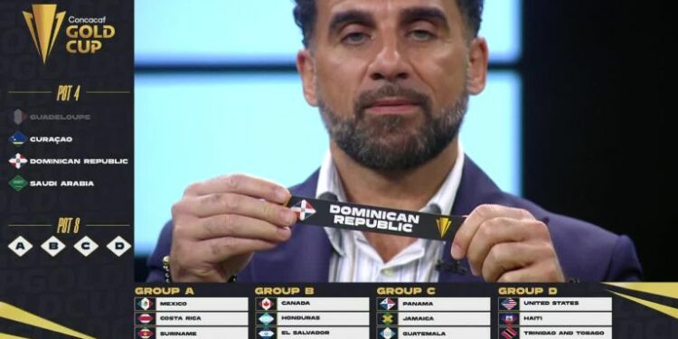 RD enfrentará gigantes del fútbol en la Copa Oro 2025