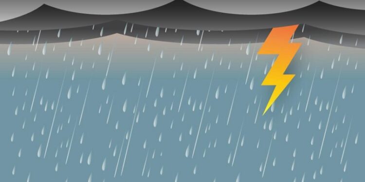 Vaguada persistente provocará lluvias fuertes este viernes y fin de semana