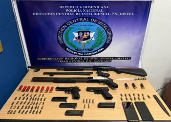 Incautan arsenal en Santiago; un mexicano entre varios detenidos 