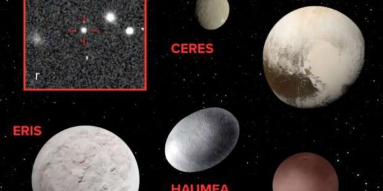 Descubren misterioso objeto más allá de Plutón: ¿nuevo planeta enano?