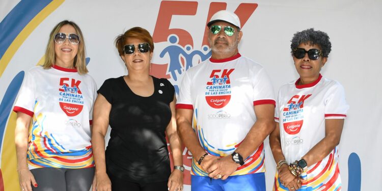 Colgate Palmolive y la Sociedad Dominicana de Periodoncia realizan 5 K