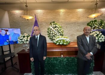 PLD rinde homenaje solemne a Rodríguez Marchena fallecido recientemente