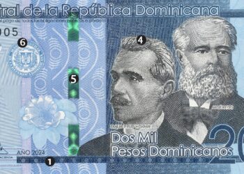 BCRD pone en circulación billetes de RD$2,000 del año 2024