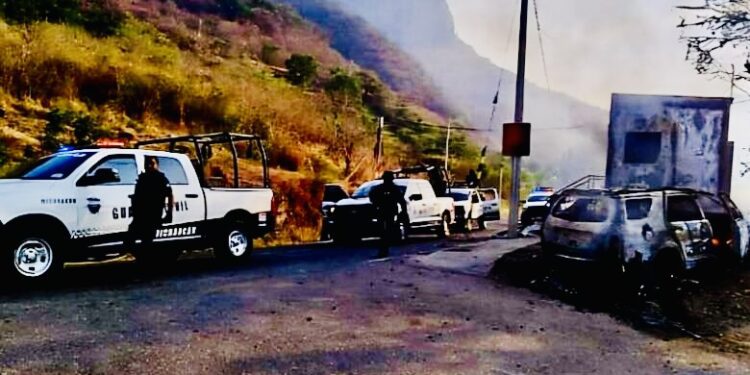 Cae célula del CJNG en Michoacán: 12 abatidos y 9 detenidos