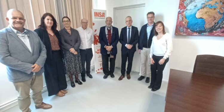 INTEC refuerza cooperación con instituciones francesas
