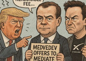 El ruso Medvedev se burla de Trump y Musk y ofrece mediar la pelea